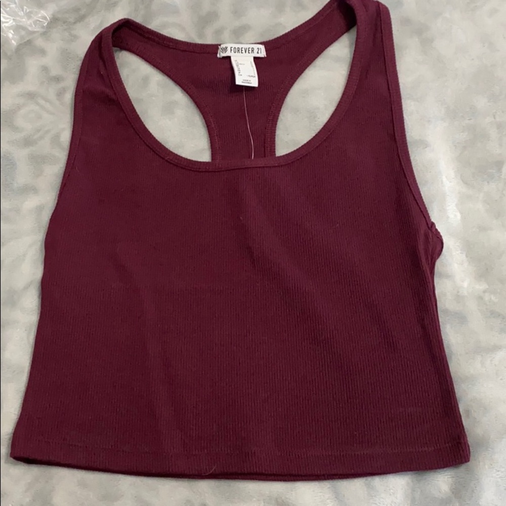 Crop tank top